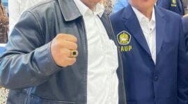 Foto : Ferwinta Zen bersama Sufmi Dasco Wakil Ketua DPR-RI 