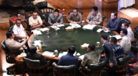Foto : Presiden Prabowo Kumpulkan Menteri di Hambalang/ BMISETPRES