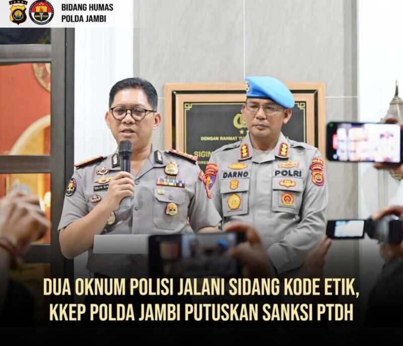Foto Ist/ Polda Jambi 