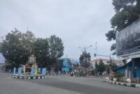 Lokasi KM Nol Kota Sungai Penuh dan Kerinci. Foto : Fanda Yosephta 