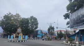 Lokasi KM Nol Kota Sungai Penuh dan Kerinci. Foto : Fanda Yosephta 