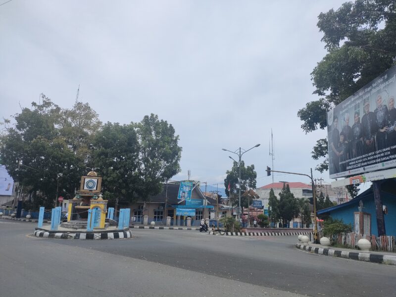 Lokasi KM Nol Kota Sungai Penuh dan Kerinci. Foto : Fanda Yosephta 