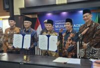 Murady Darmasyah Hibahkan Tanah Untuk Kampus STIKIP Muhammadiyah Sungai Penuh. Foto : Ist