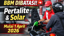 Pembatasan Pertalite dan Solar 2026 di SPBU Indonesia dengan aturan kuota harian BBM subsidi