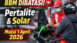 Pembatasan Pertalite dan Solar 2026 di SPBU Indonesia dengan aturan kuota harian BBM subsidi