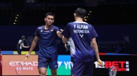 Tiga wakil Indonesia sukses melaju ke babak 16 besar All England 2026.(Ist)