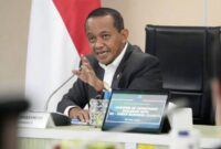 Mentri ESDM Bahlil Lahadalia