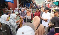 Wawako Azhar Hamzah Tinjau Pasar Bajure Pasca Penertiban