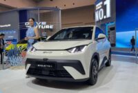 Foto :BYD Atto 1 2026 tampil modern di Beijing Auto Show 2026 dengan fitur LiDAR dan jarak tempuh hingga 505 km.