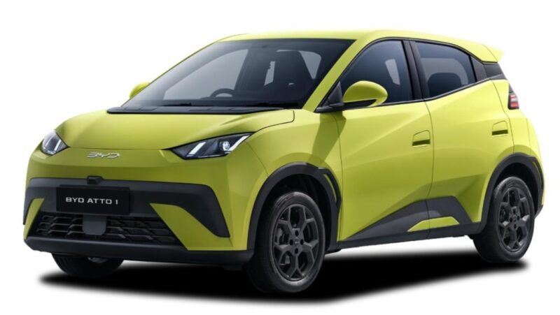 Foto :Tampilan BYD Atto 1 2026 di Indonesia, mobil listrik murah mulai Rp199 jutaan dengan desain modern dan kompak.