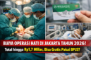 Ilustrasi proses operasi hati di rumah sakit modern di Jakarta, termasuk tindakan transplantasi, penggunaan kartu BPJS Kesehatan, serta perawatan pasien di ruang ICU dengan biaya yang bisa mencapai Rp1,7 miliar. Foto (Ist)