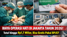 Ilustrasi proses operasi hati di rumah sakit modern di Jakarta, termasuk tindakan transplantasi, penggunaan kartu BPJS Kesehatan, serta perawatan pasien di ruang ICU dengan biaya yang bisa mencapai Rp1,7 miliar. Foto (Ist)