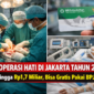 Ilustrasi proses operasi hati di rumah sakit modern di Jakarta, termasuk tindakan transplantasi, penggunaan kartu BPJS Kesehatan, serta perawatan pasien di ruang ICU dengan biaya yang bisa mencapai Rp1,7 miliar. Foto (Ist)