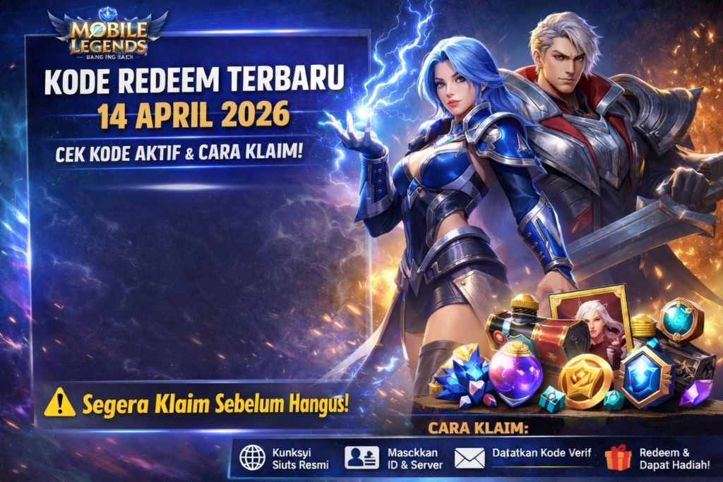 Kode Redeem Mobile Legends Terbaru 14 April 2026, Cek Daftar Aktif ...