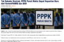 Teks Foto:
PPPK paruh waktu mengikuti apel bersama, sementara pemerintah melalui KemenPANRB dan BKN menyiapkan regulasi baru yang membuka peluang perpanjangan kontrak dan perubahan status menjadi PPPK penuh.