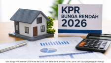 Teks Foto:
Suku bunga KPR terendah 2026 mulai dari 2,6%, momentum tepat beli rumah dengan cicilan ringan di awal tenor.