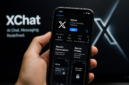 Teks Foto (Caption):
Tampilan aplikasi XChat di iPhone yang mulai viral di 2026, menawarkan fitur chat berbasis AI dengan keamanan end-to-end encryption serta integrasi platform X (Twitter).