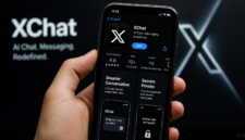 Teks Foto (Caption):
Tampilan aplikasi XChat di iPhone yang mulai viral di 2026, menawarkan fitur chat berbasis AI dengan keamanan end-to-end encryption serta integrasi platform X (Twitter).