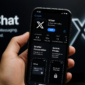 Teks Foto (Caption):
Tampilan aplikasi XChat di iPhone yang mulai viral di 2026, menawarkan fitur chat berbasis AI dengan keamanan end-to-end encryption serta integrasi platform X (Twitter).