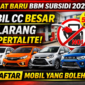 Aturan BBM subsidi 2026 MyPertamina batas 50 liter per hari dan daftar mobil di bawah 1400 cc yang boleh isi Pertalite