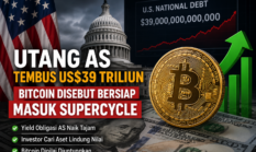 Utang AS Tembus US$39 Triliun, Bitcoin Disebut Bersiap Masuk Supercycle