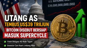 Utang AS Tembus US$39 Triliun, Bitcoin Disebut Bersiap Masuk Supercycle