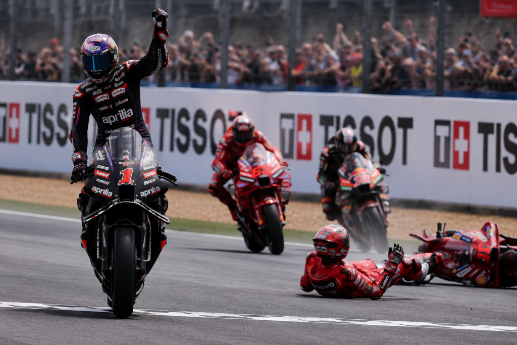 Hasil Sprint Race MotoGP Prancis 2026: Jorge Martin Juara, Marc Marquez ...