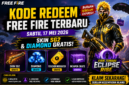 KODE REDEEM FREE FIRE TERBARU 
Skin SG2 & Diamond Gratis Menanti!