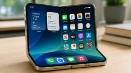 Teks Foto:
iPhone Lipat Diprediksi Rilis 2026, Apple Disebut Siap Masuk Pasar Smartphone Foldable Premium dengan Harga Mulai Rp35 Jutaan.