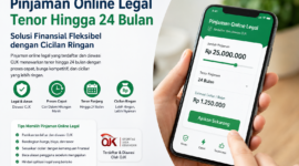Teks Foto:
Pinjaman Online Legal Tenor Hingga 24 Bulan, Solusi Cicilan Ringan dan Aman Diawasi OJK