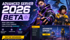 FF Beta APK 2026 Android kembali ramai dicari pemain Free Fire yang ingin mencoba fitur terbaru melalui Advanced Server resmi Garena sebelum update global dirilis.