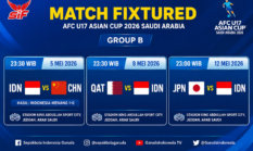 Jadwal Timnas Indonesia U-17 di Piala Asia 2026, Garuda Muda Hadapi Jepang hingga Qatar di Grup Neraka