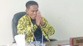 Anggota DPRD Golkar Fahruddin Divonis Bersalah Kasus Pembongkaran Bollard, Didenda Rp30 Juta. Foto : anggota DPRD Fahruddin 