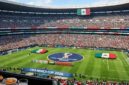 Suasana megah Stadion Azteca di Mexico City menjelang pembukaan Piala Dunia 2026. Turnamen sepak bola terbesar di dunia resmi digelar di tiga negara tuan rumah, yakni Meksiko, Kanada, dan Amerika Serikat, dengan laga pembuka menghadirkan Meksiko melawan Afrika Selatan pada 11 Juni 2026. (Foto: FIFA)