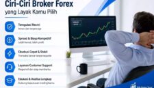 Cara Memilih Broker Forex Terpercaya 2026
Calon trader perlu memperhatikan legalitas, keamanan dana, biaya transaksi, dan kualitas platform sebelum memilih broker forex