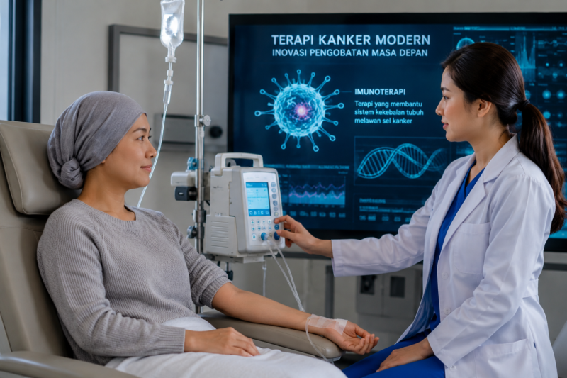 Terapi Kanker Modern 2026
Inovasi imunoterapi, terapi target, dan pengobatan presisi memberikan harapan baru bagi pasien kanker dengan pendekatan yang lebih efektif dan minim efek samping.