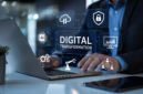 Ilustrasi transformasi digital 2026 yang menampilkan integrasi Artificial Intelligence (AI), cloud computing, cybersecurity, dan otomatisasi bisnis sebagai penggerak utama pertumbuhan perusahaan di era ekonomi digital.