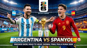 Spanyol vs Argentina: Final Ideal Piala Dunia 2026, Duel Dua Raksasa Dunia Perebutkan Trofi