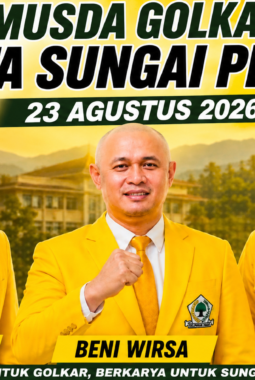 Hutri Randa dan Beni Ambil Formulir Golkar Sungai Penuh, Calon Ketiga Apakah Fikar Azami?
