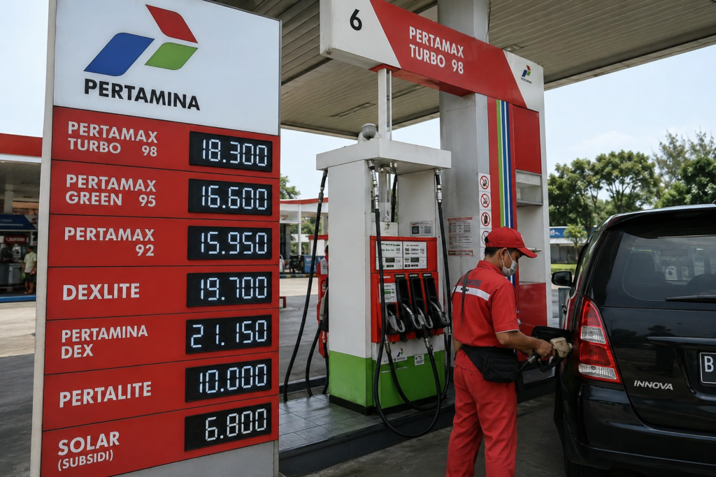 Daftar Harga BBM Terbaru 6 Agustus 2026, Pertamina, Shell, BP-AKR, dan ...