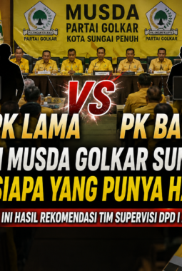PK Lama vs PK Baru di Musda Golkar Sungai Penuh, Siapa yang Punya Hak Suara? Ini Hasil Supervisi DPD I Golkar Jambi