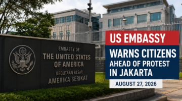 US Embassy Warns Citizens Ahead of Jakarta Protest on August 27, 2026