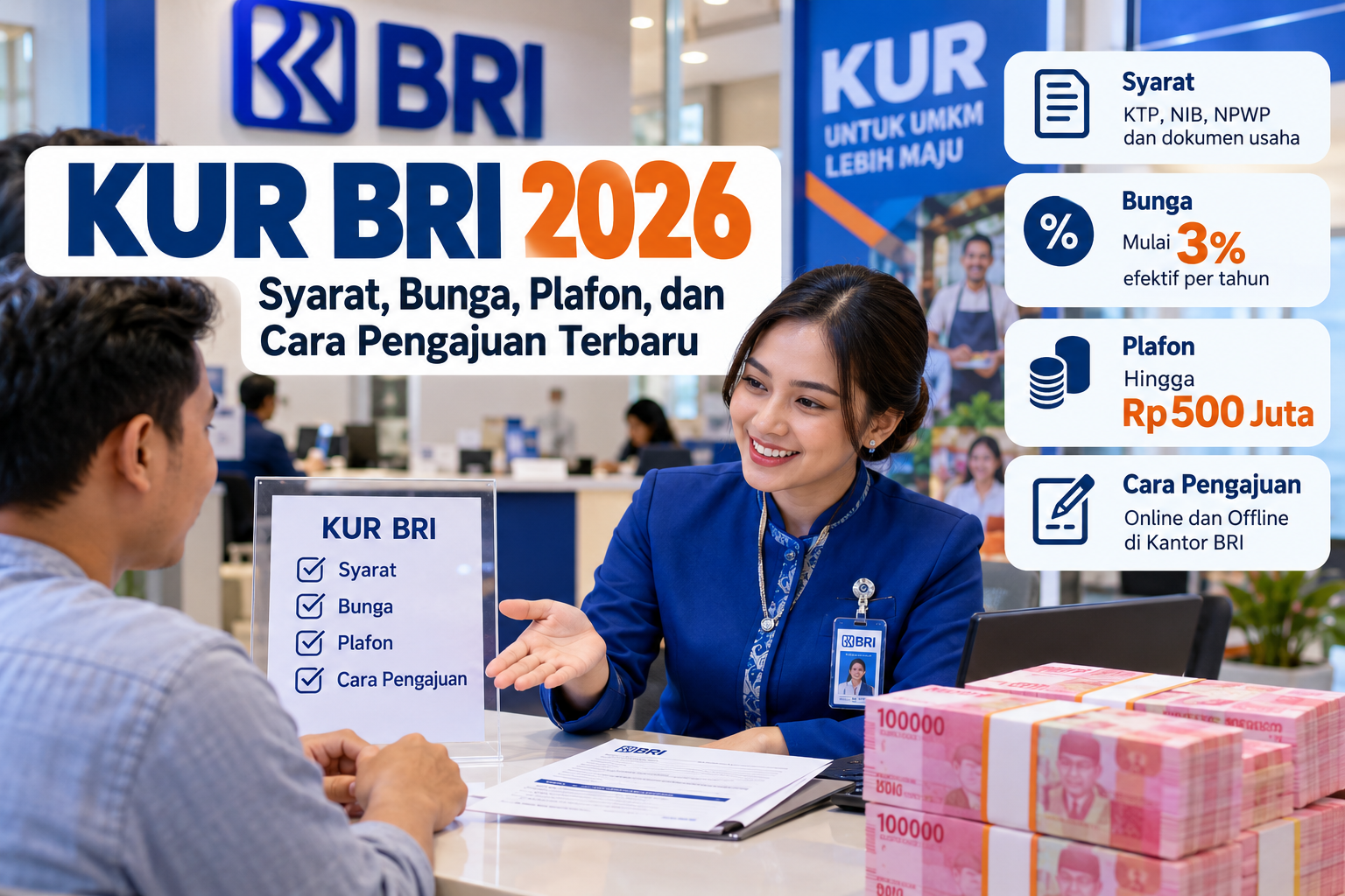 KUR BRI 2026: Syarat, Bunga, Plafon, dan Cara Pengajuan Terbaru ...