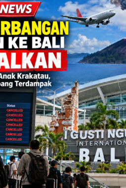 108 Penerbangan dari dan ke Bali Terdampak Erupsi Anak Krakatau, 13.000 Penumpang Kena Imbas