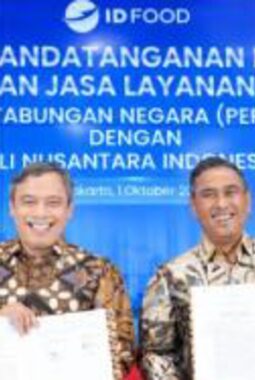 ID FOOD dan BTN Siapkan Pembiayaan Rp3 Triliun untuk Bisnis Pangan